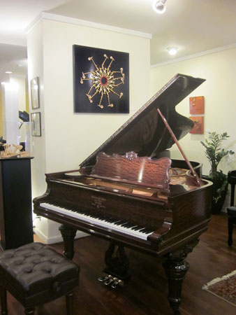 Piano as art whirlygig